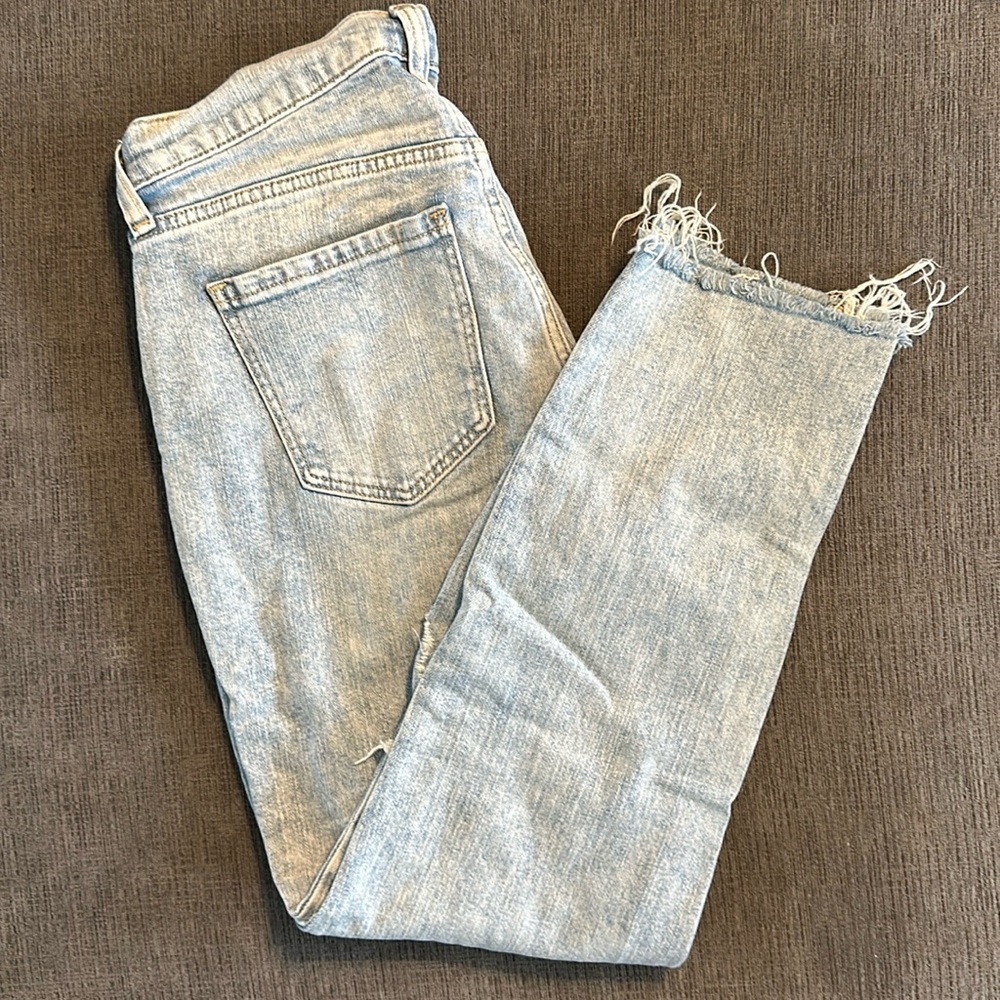 Boyfriend mid-rise jeans